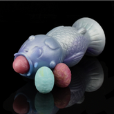 Super large koi ovulatory device pseudopenis dildo